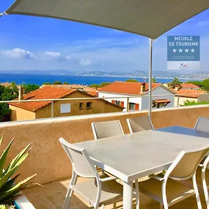 Avec Splendide Vue Mer, A 200 M De La Plage, Golfe De Saint-tropez Apartment
